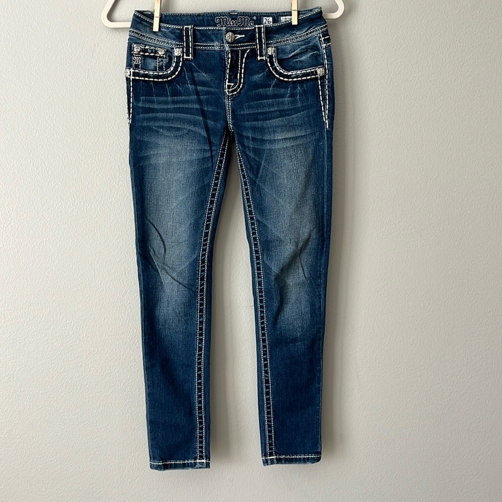 Miss Me Signature Ankle Skinny Jeans /‎ SZ 26